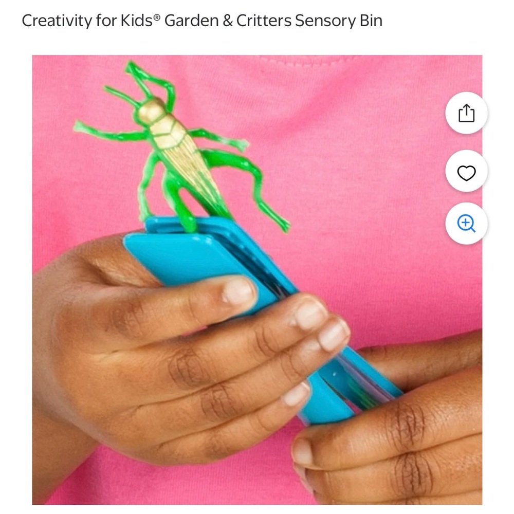 NWT creativity for kids- sensory bin for garden and critters. For ages 3+ - Picture 5 of 9